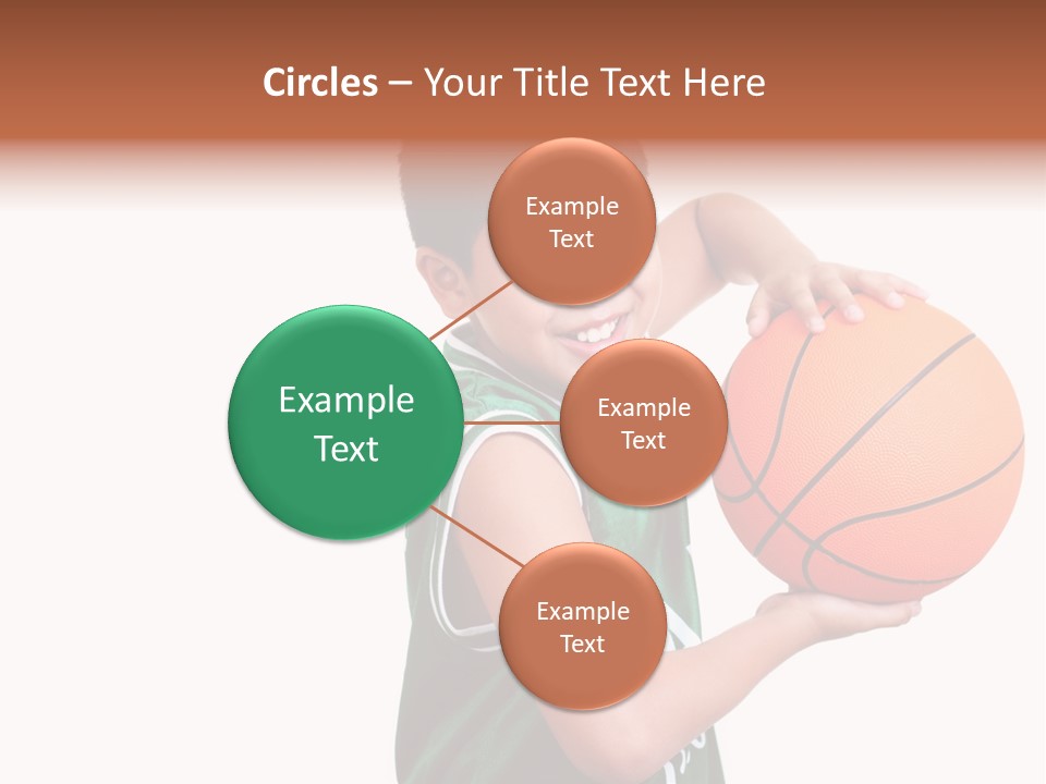 Healthy Ball Player PowerPoint Template