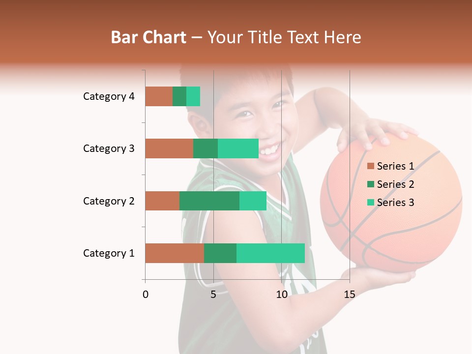 Healthy Ball Player PowerPoint Template