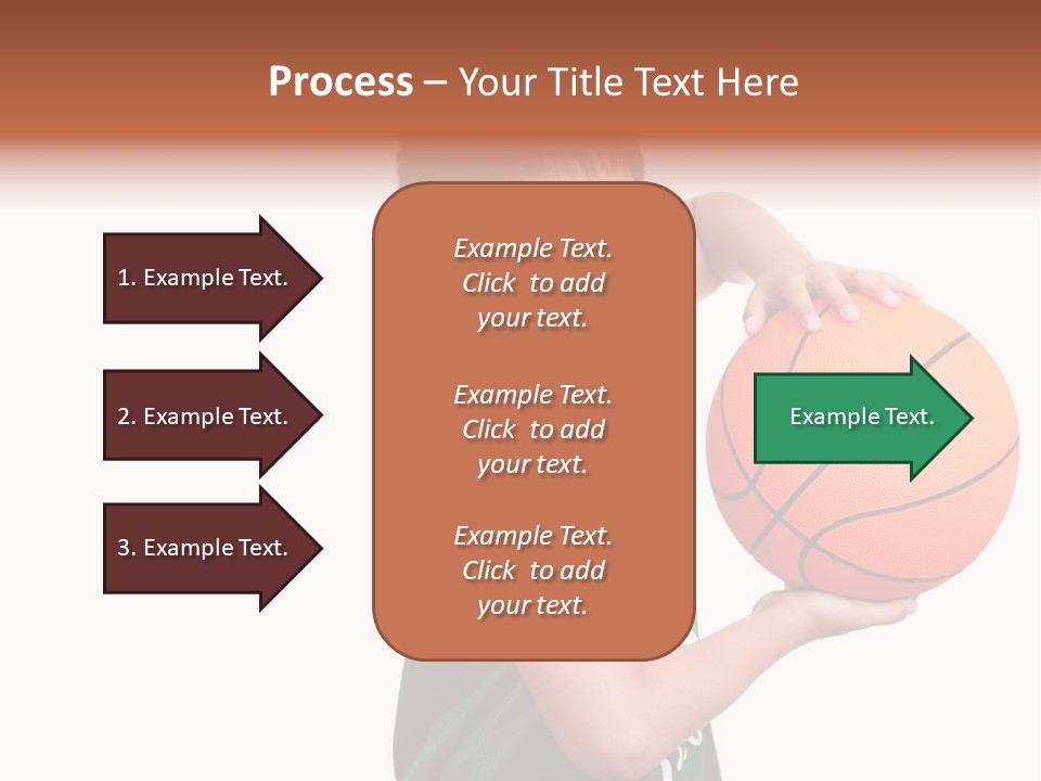 Healthy Ball Player PowerPoint Template