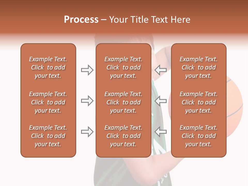 Healthy Ball Player PowerPoint Template