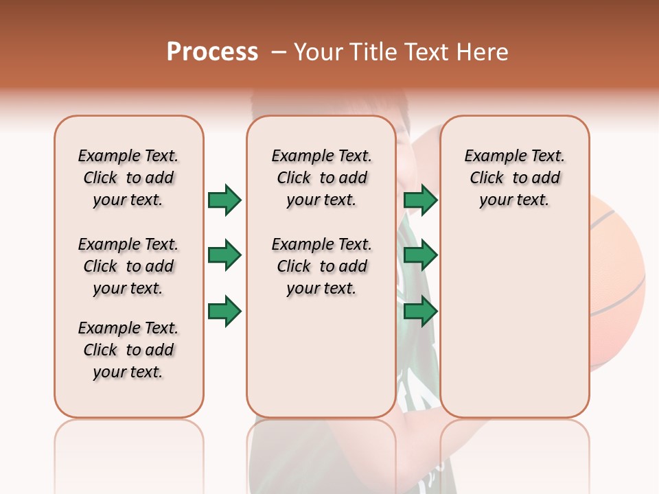 Healthy Ball Player PowerPoint Template