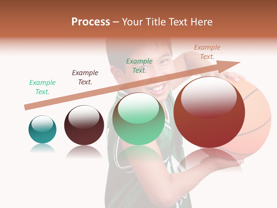 Healthy Ball Player PowerPoint Template