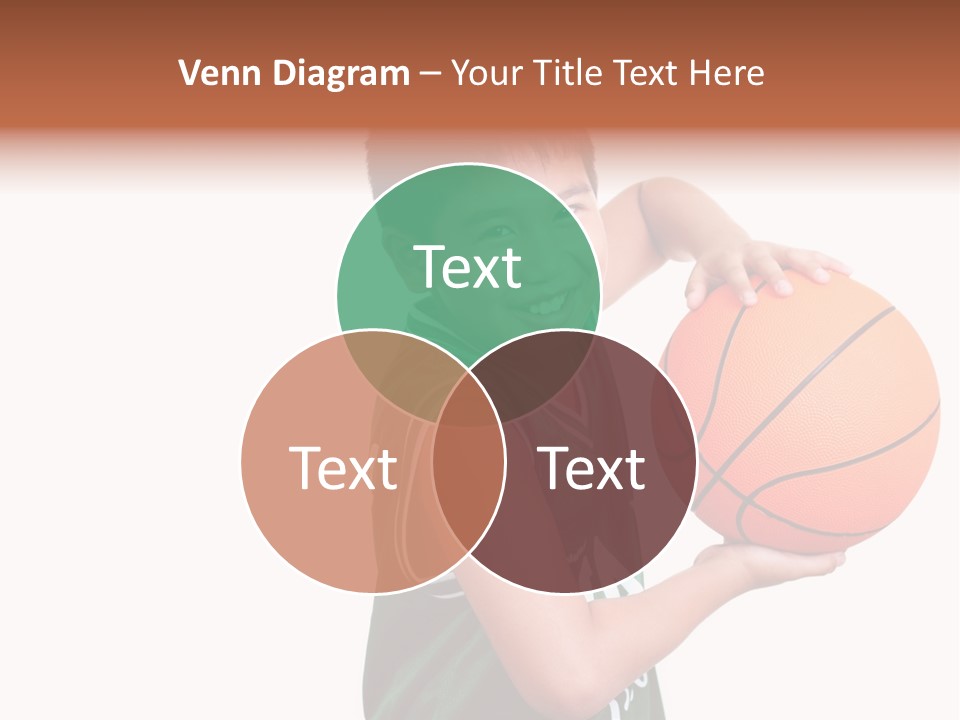 Healthy Ball Player PowerPoint Template