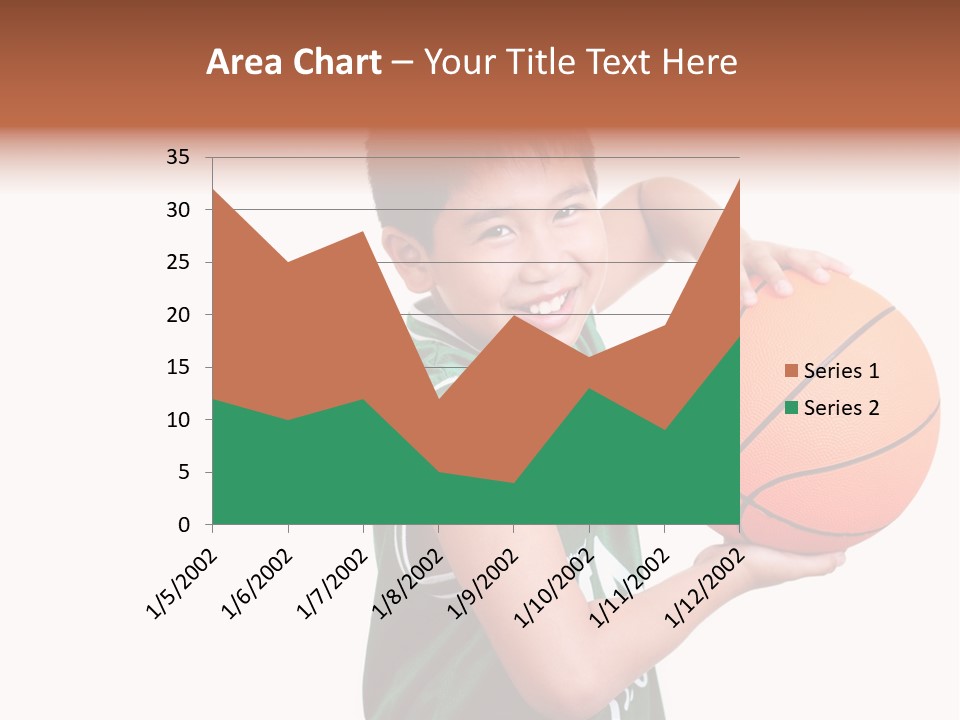 Healthy Ball Player PowerPoint Template