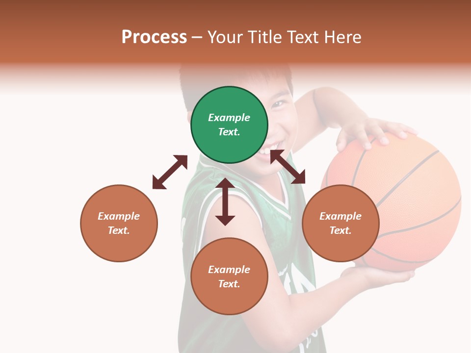 Healthy Ball Player PowerPoint Template
