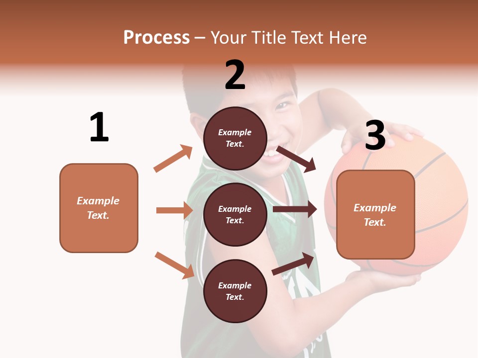 Healthy Ball Player PowerPoint Template