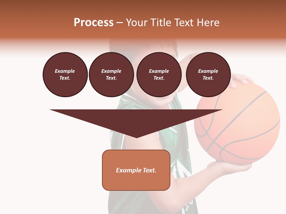 Healthy Ball Player PowerPoint Template