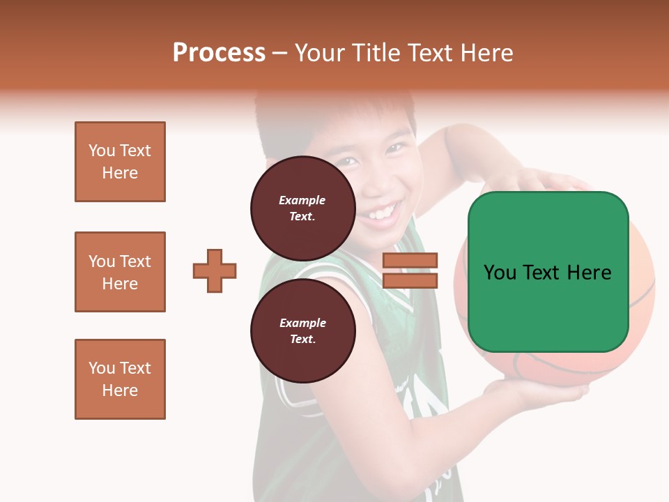 Healthy Ball Player PowerPoint Template