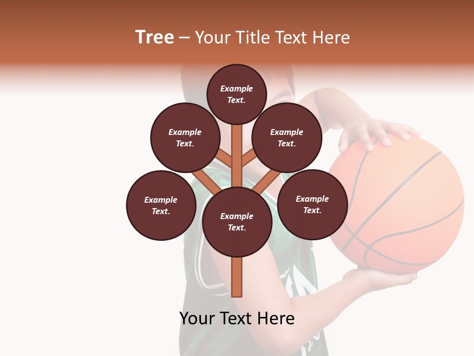 Healthy Ball Player PowerPoint Template