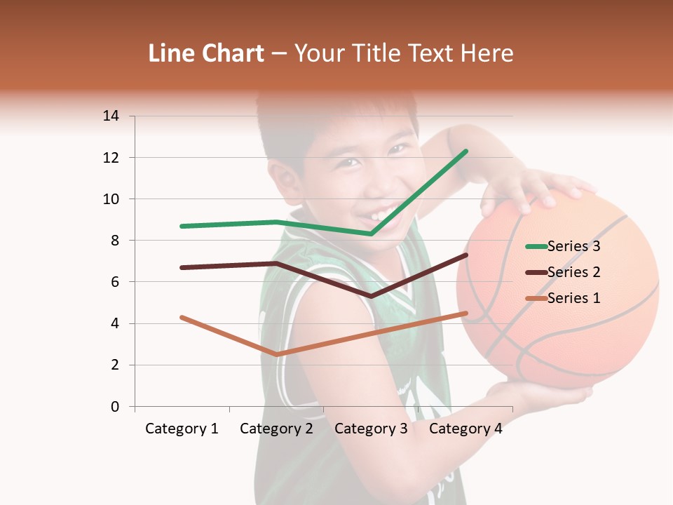 Healthy Ball Player PowerPoint Template