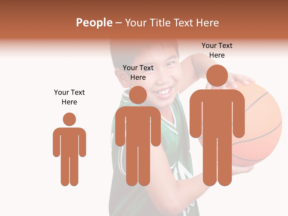 Healthy Ball Player PowerPoint Template