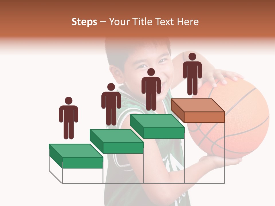 Healthy Ball Player PowerPoint Template