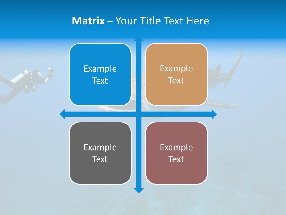 Fish Sea Diving PowerPoint Template