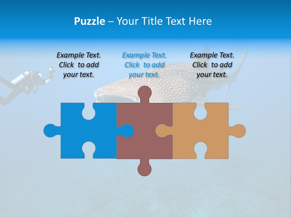 Fish Sea Diving PowerPoint Template