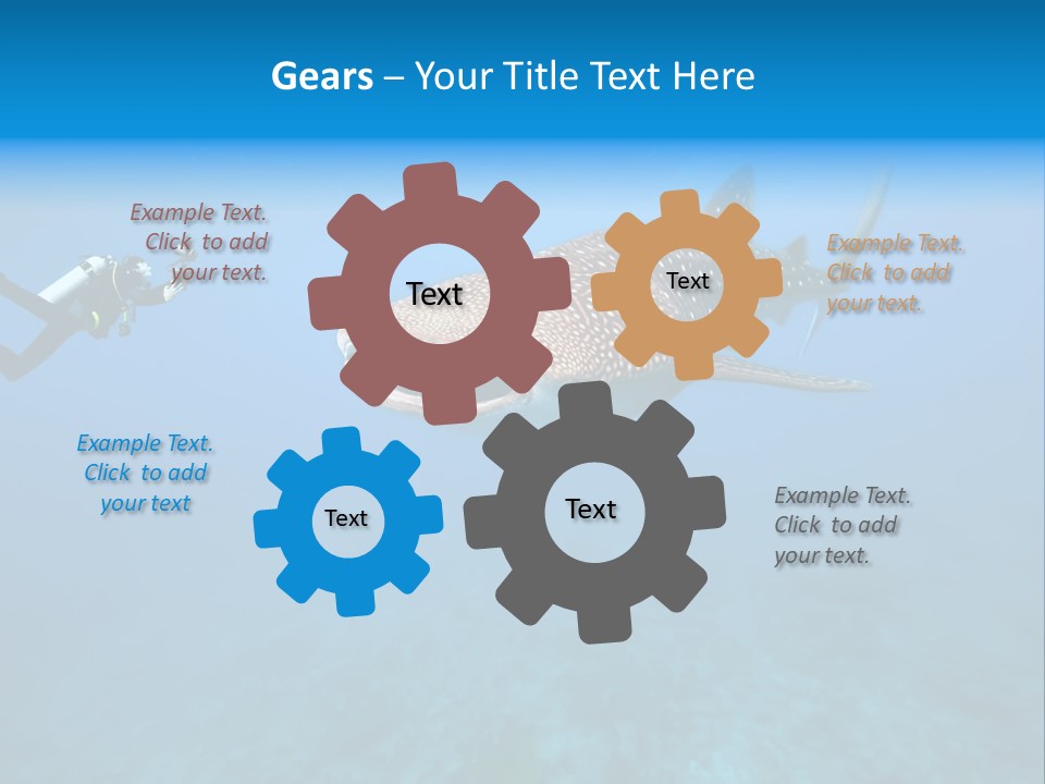 Fish Sea Diving PowerPoint Template