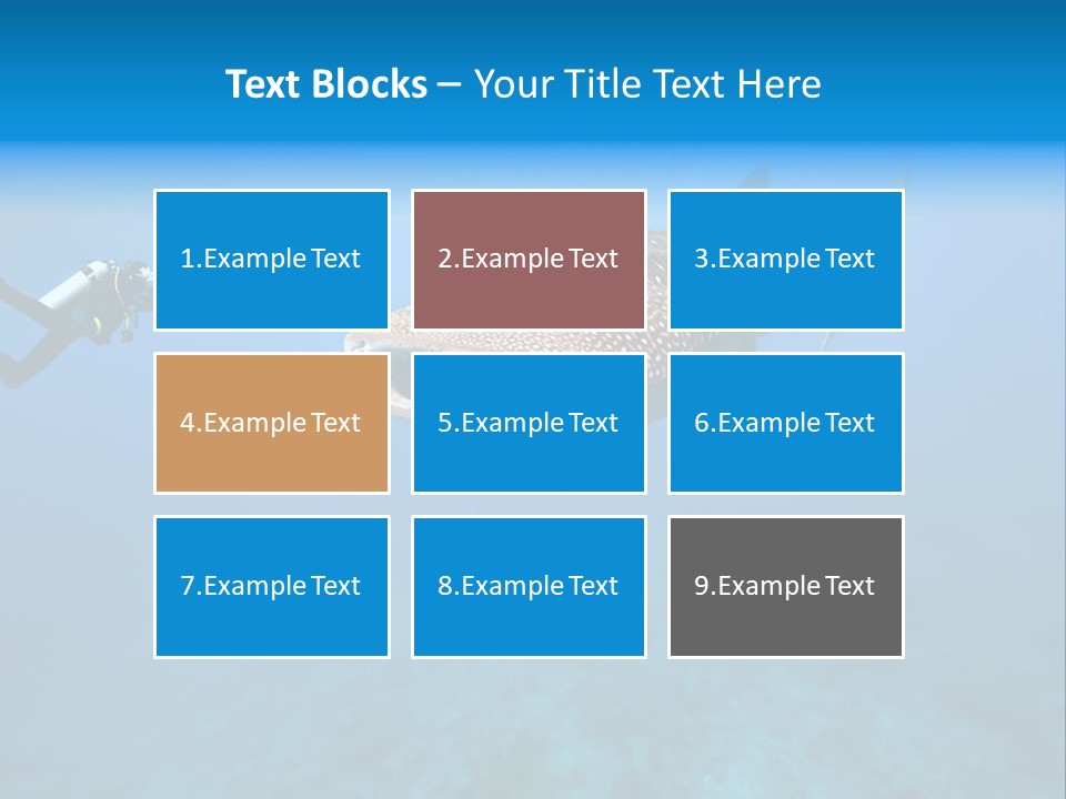 Fish Sea Diving PowerPoint Template