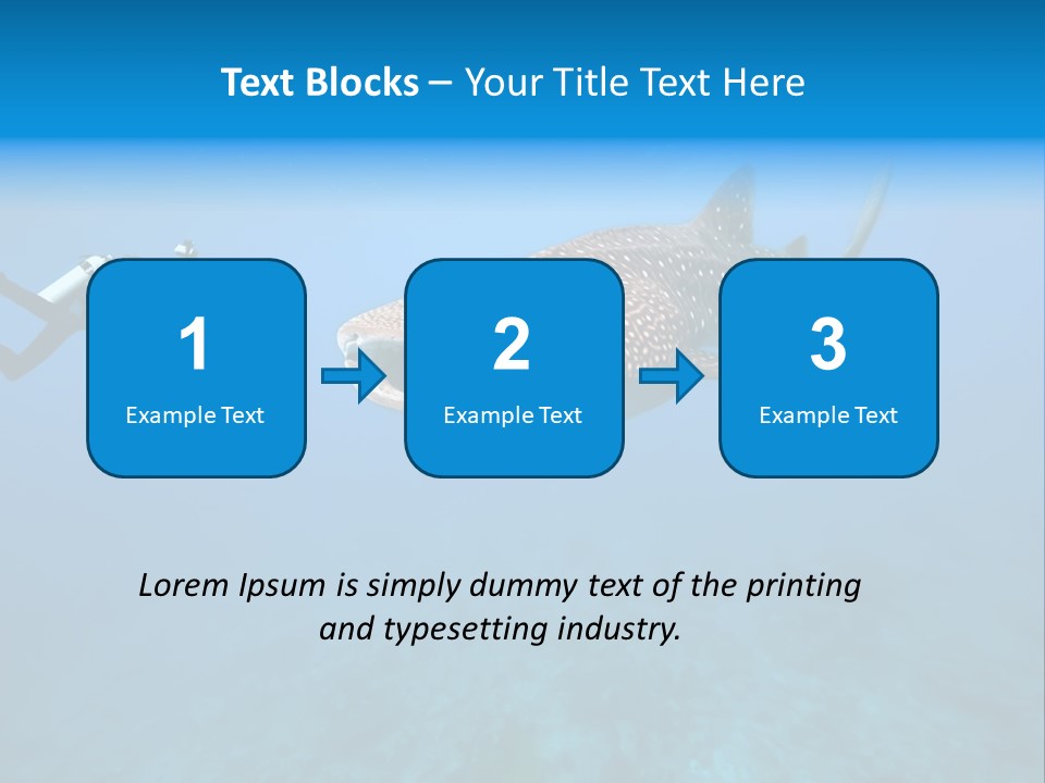 Fish Sea Diving PowerPoint Template