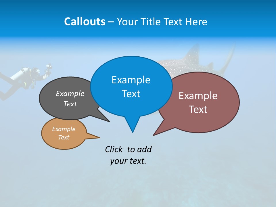 Fish Sea Diving PowerPoint Template