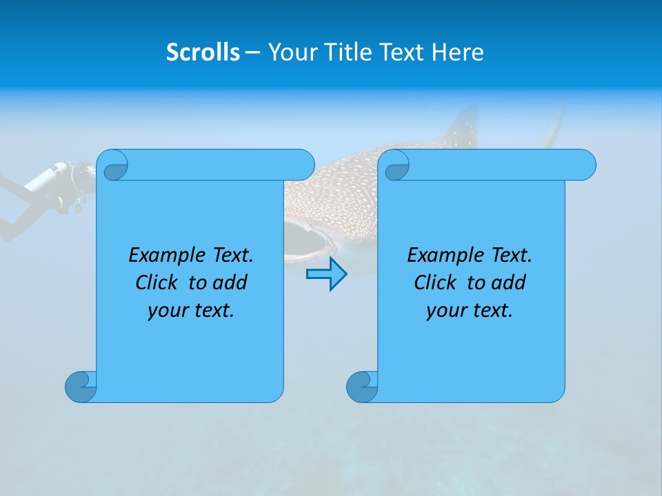 Fish Sea Diving PowerPoint Template