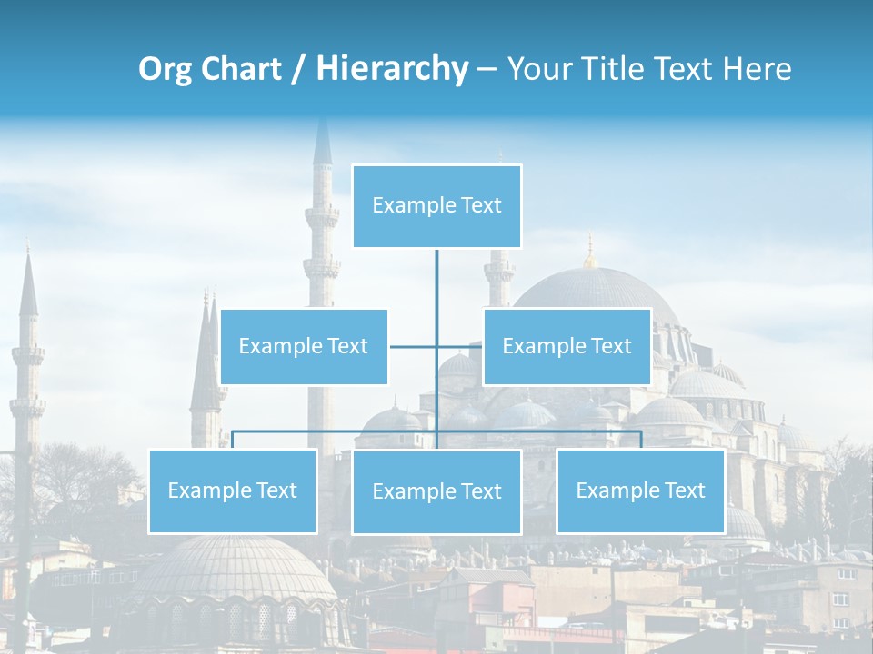 Sky Asian Mosque PowerPoint Template