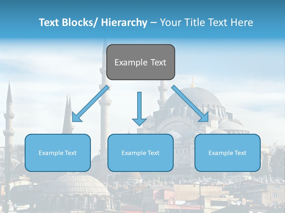 Sky Asian Mosque PowerPoint Template