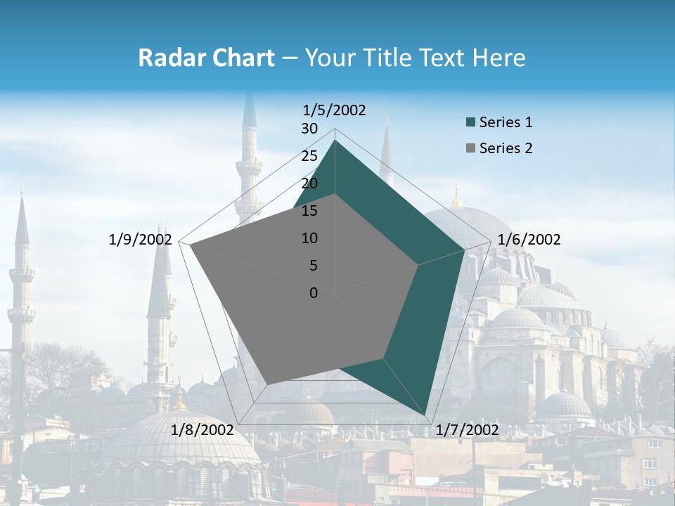 Sky Asian Mosque PowerPoint Template