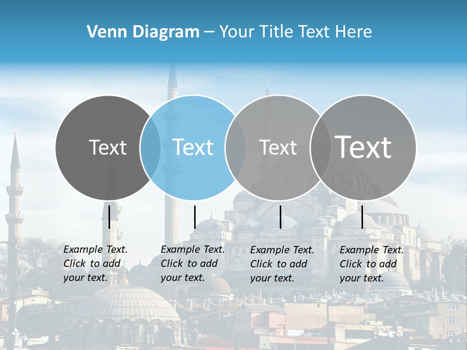 Sky Asian Mosque PowerPoint Template