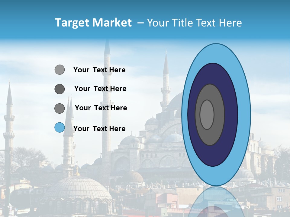 Sky Asian Mosque PowerPoint Template