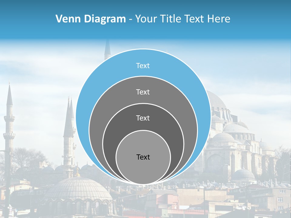 Sky Asian Mosque PowerPoint Template