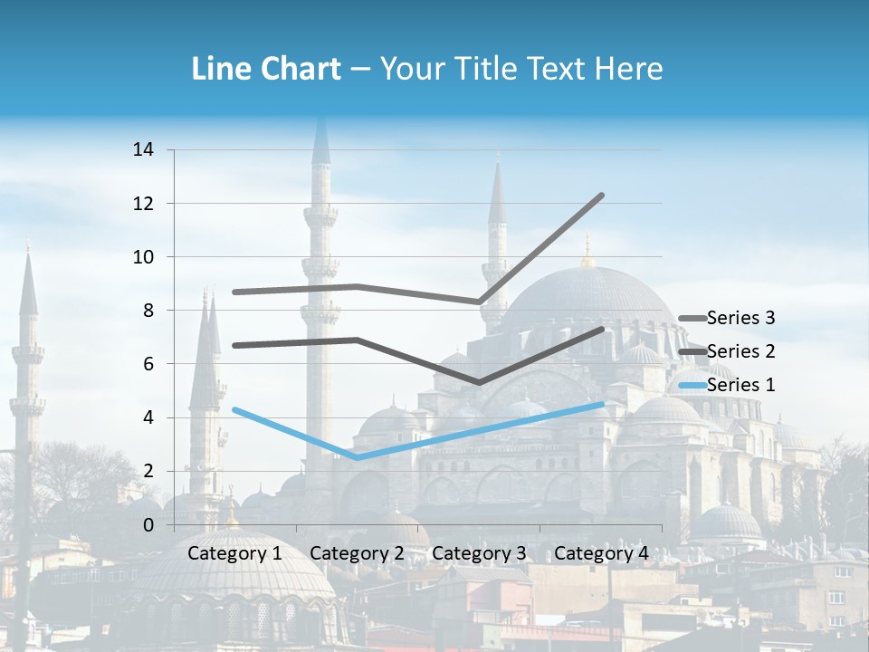Sky Asian Mosque PowerPoint Template