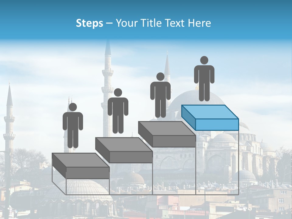 Sky Asian Mosque PowerPoint Template