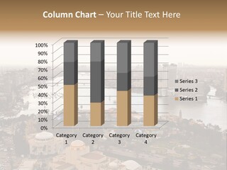 Cityscape Panoramic Town PowerPoint Template