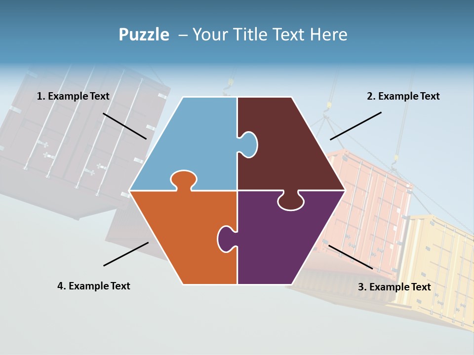Hover Horizontal Shipping PowerPoint Template