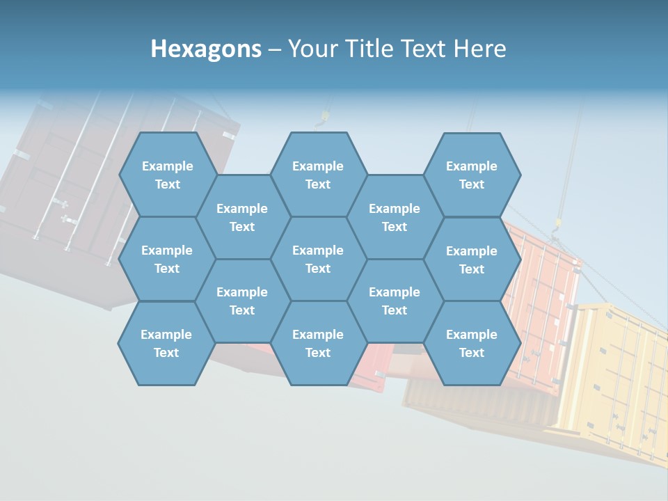 Hover Horizontal Shipping PowerPoint Template