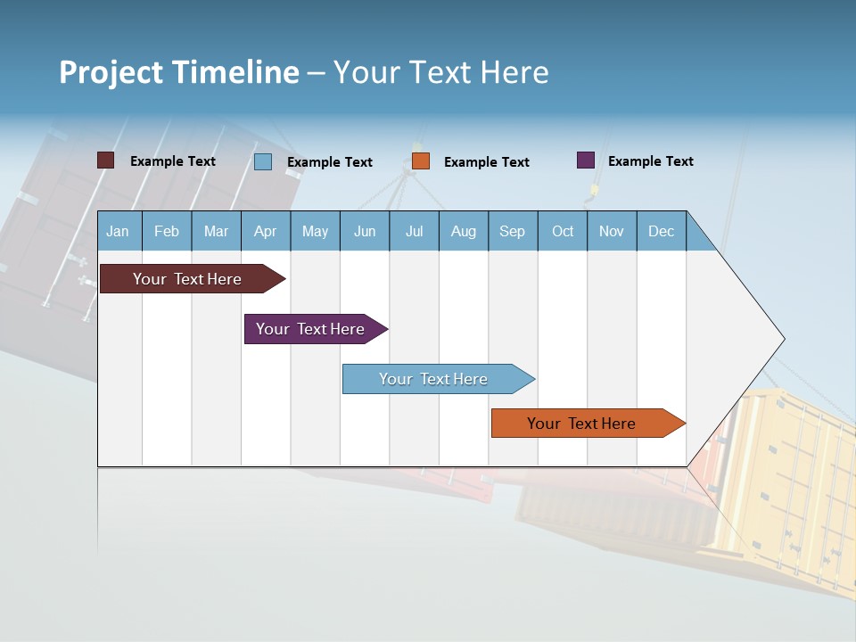 Hover Horizontal Shipping PowerPoint Template