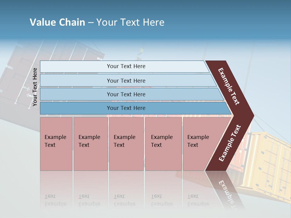 Hover Horizontal Shipping PowerPoint Template