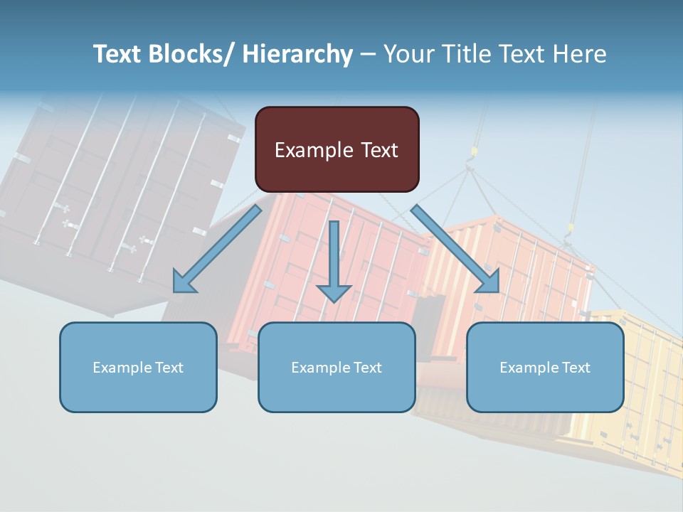 Hover Horizontal Shipping PowerPoint Template