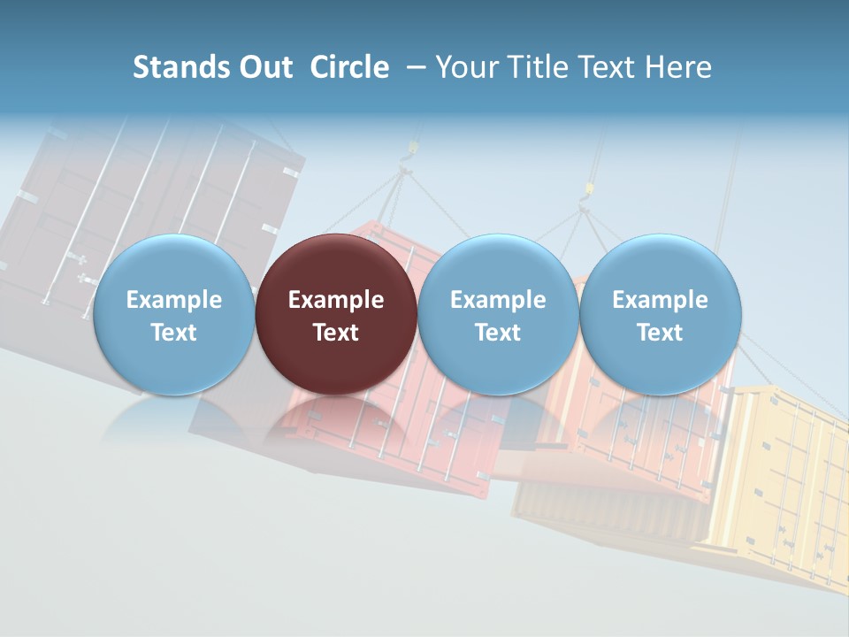 Hover Horizontal Shipping PowerPoint Template