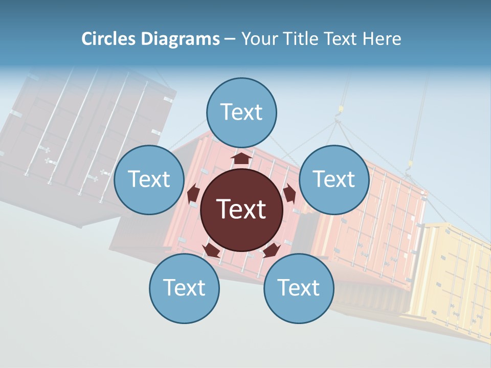 Hover Horizontal Shipping PowerPoint Template