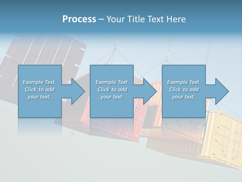 Hover Horizontal Shipping PowerPoint Template