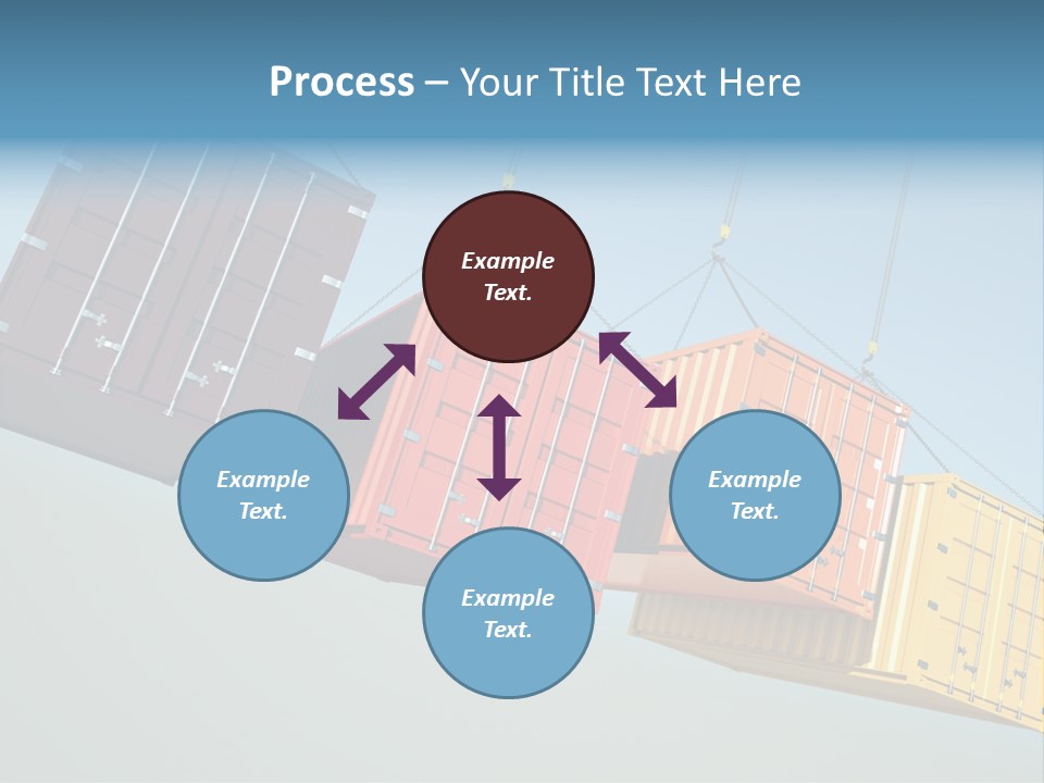 Hover Horizontal Shipping PowerPoint Template