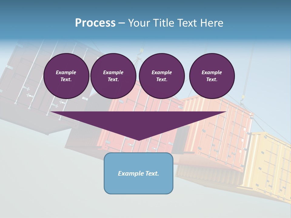 Hover Horizontal Shipping PowerPoint Template