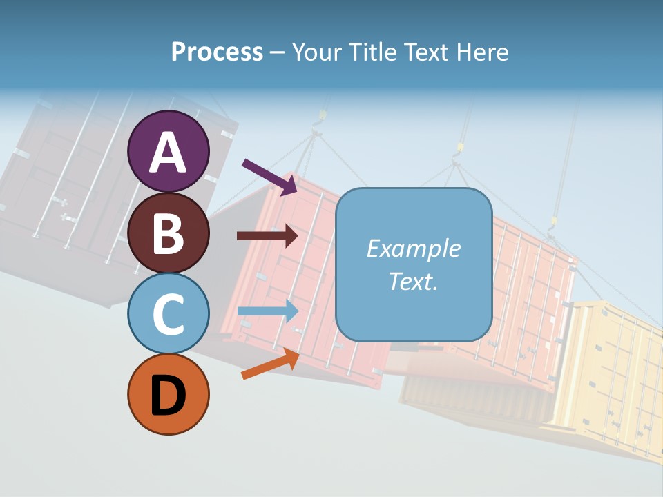 Hover Horizontal Shipping PowerPoint Template