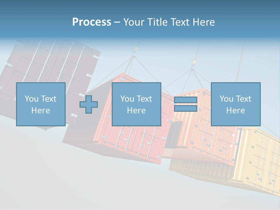 Hover Horizontal Shipping PowerPoint Template