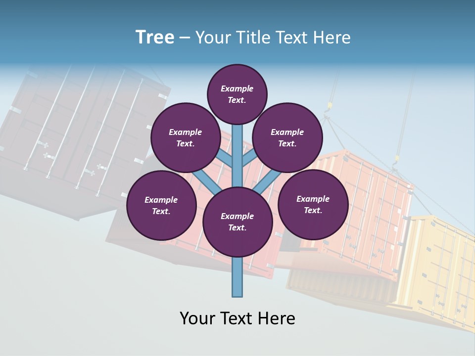 Hover Horizontal Shipping PowerPoint Template