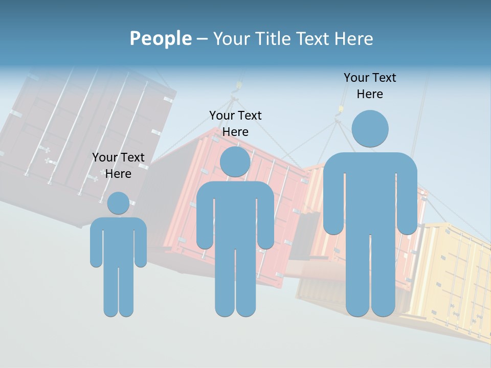 Hover Horizontal Shipping PowerPoint Template