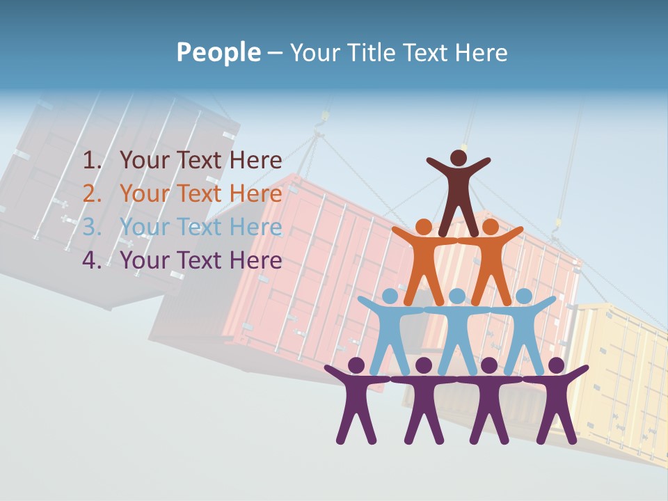 Hover Horizontal Shipping PowerPoint Template