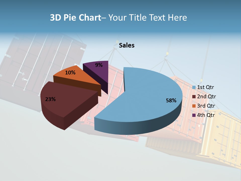 Hover Horizontal Shipping PowerPoint Template