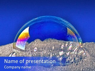 Background Detail Soap PowerPoint Template