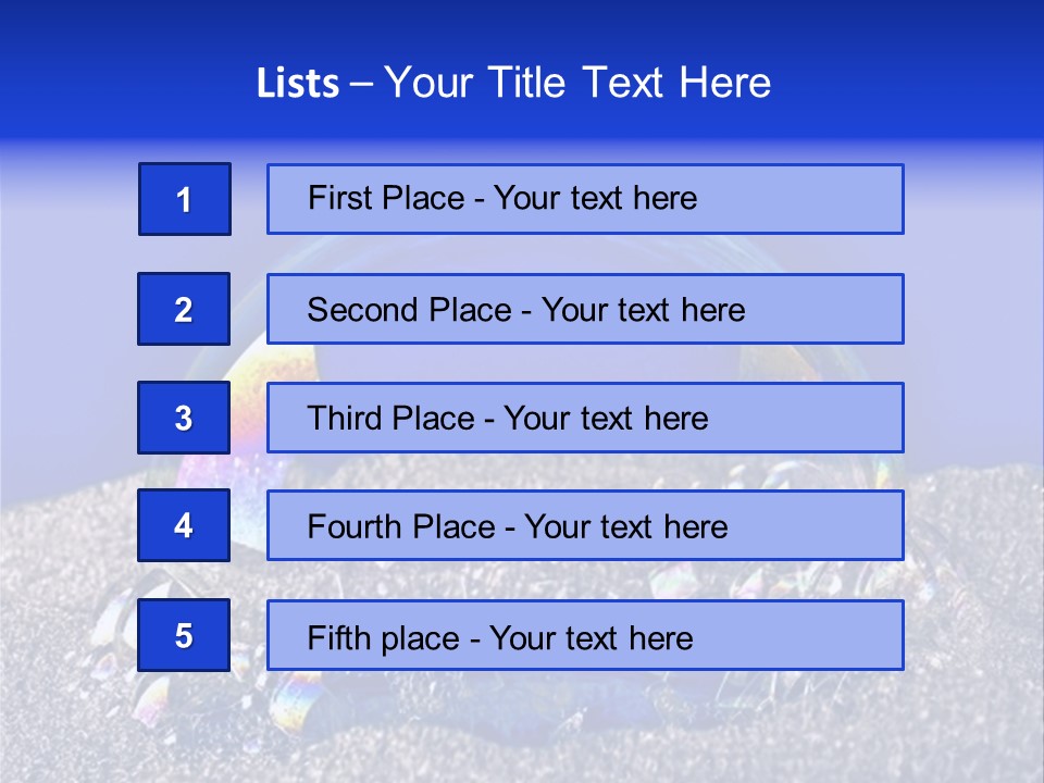 Background Detail Soap PowerPoint Template